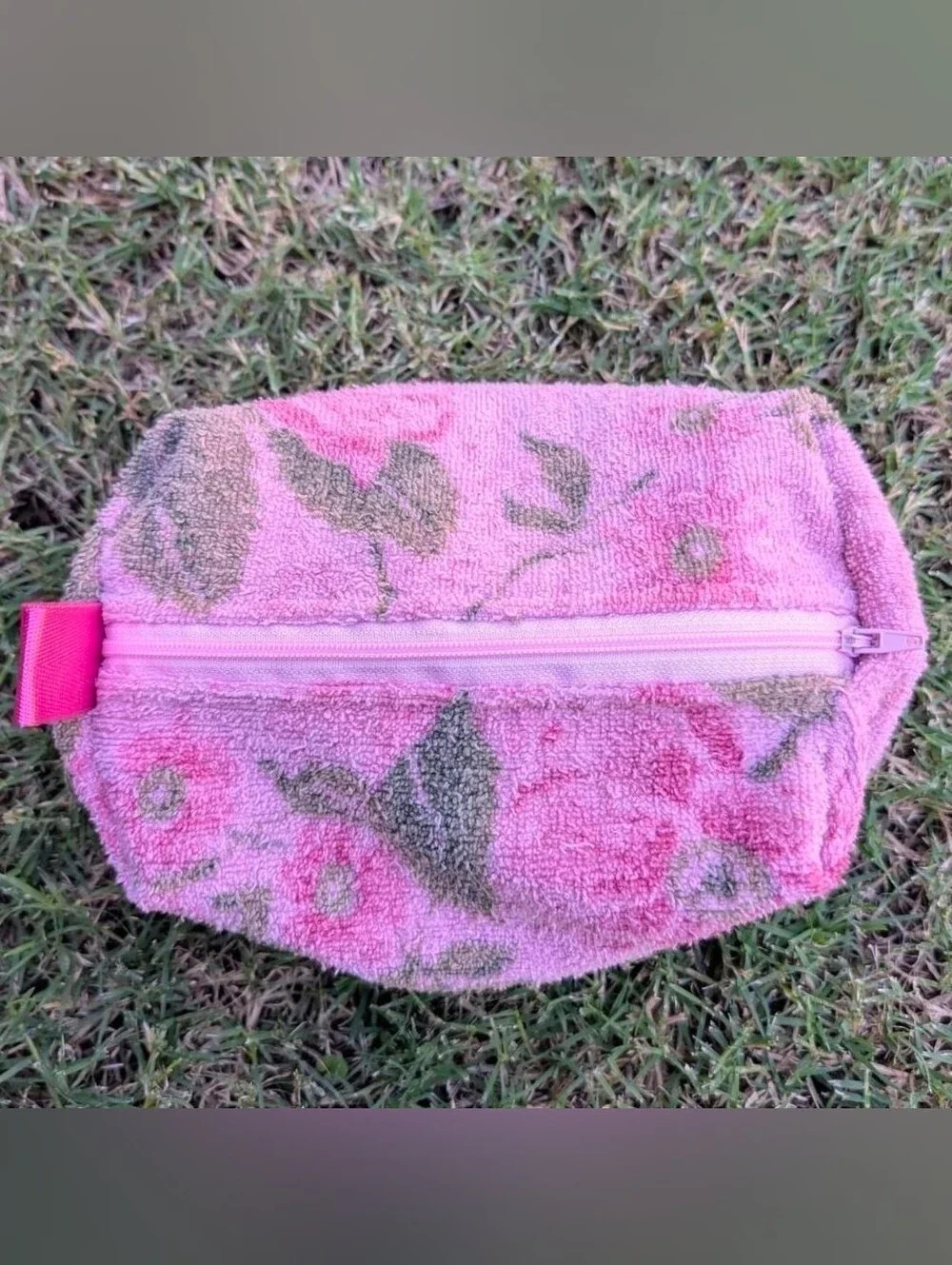 Upcycled Vintage Towel Bag